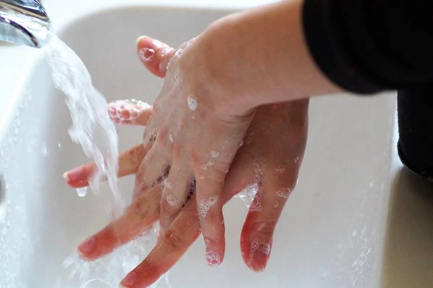 Mytí rukou je důležitou součástí hygieny