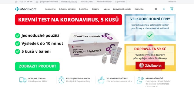 Mediskont.cz e-shop