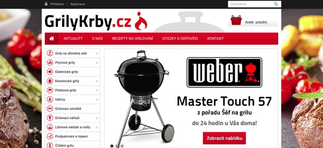 GrilyKrby.cz e-shop