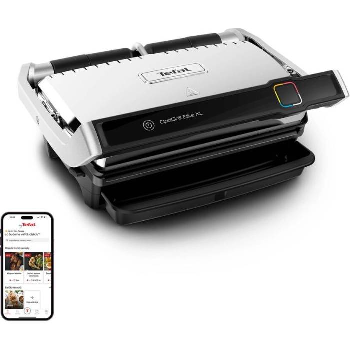 Tefal Optigrill Elite XL GC760D30 kontaktní gril